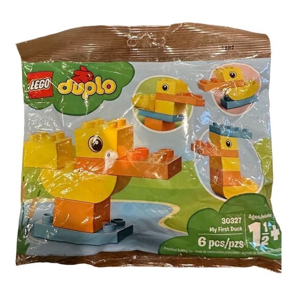 Lego Duplo My First Duck For Kids - 6 pieces # 30327 new! Sealed bag poly bag - Picture 1 of 7